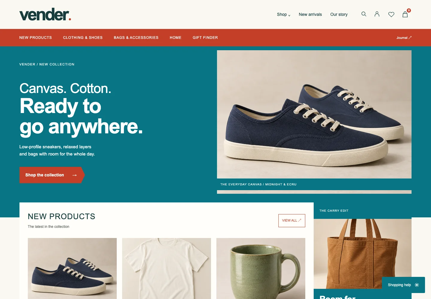 Vender Pro – Responsive Ecommerce HTML Template
